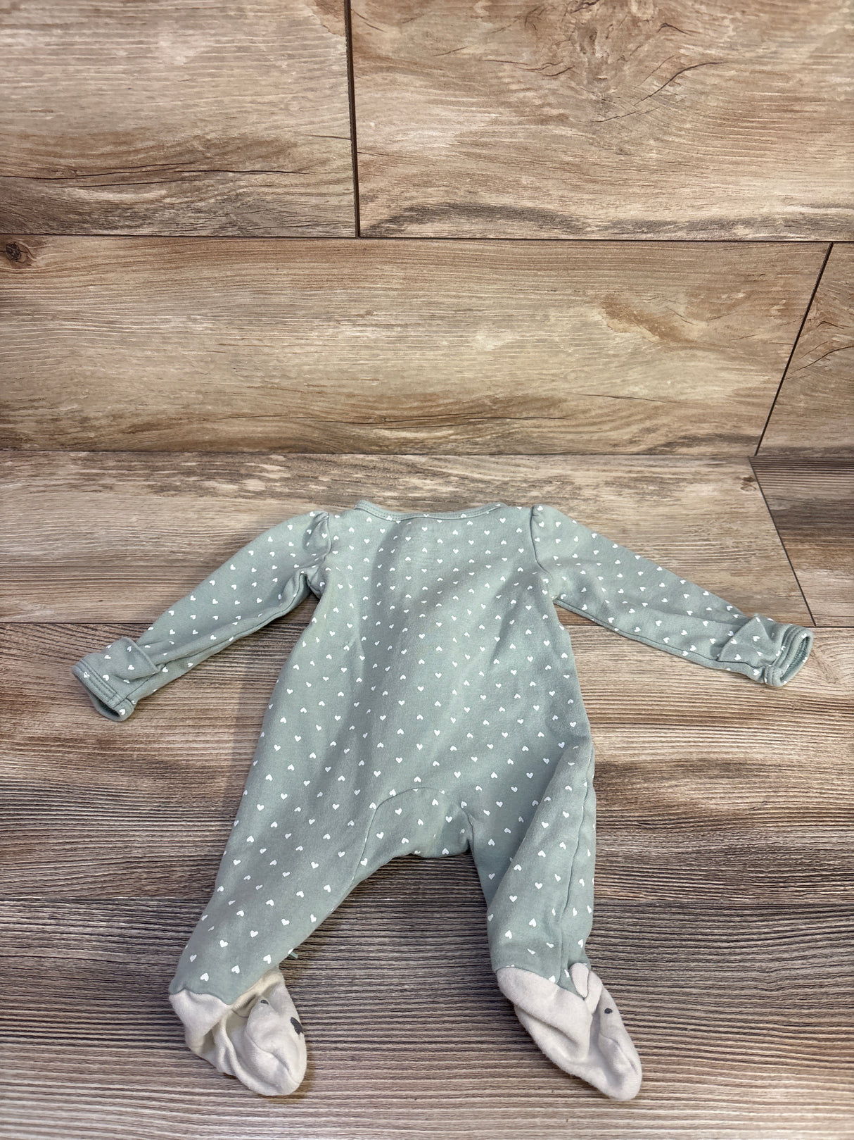 Carter's Sleeper Green sz Newborn