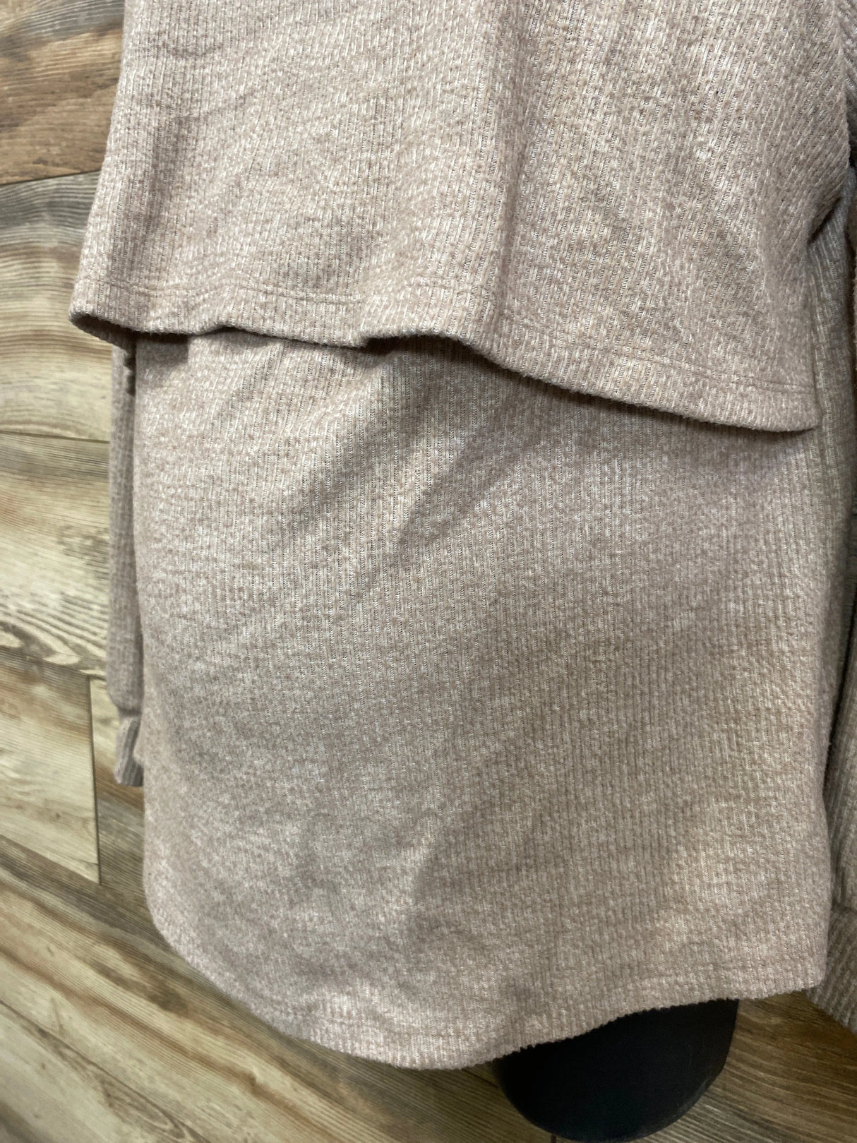 Old Navy Maternity Mock Neck Double Layer Nursing T-Shirt Tan sz Large