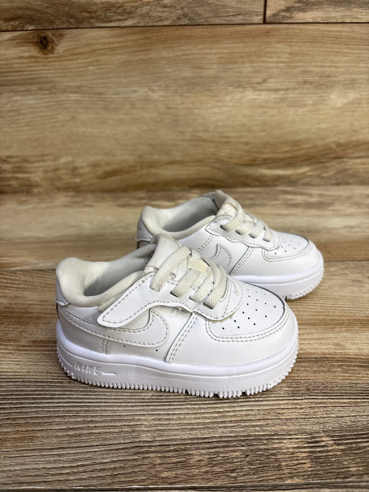 Nike Toddler Force 1 Low EasyOn White sz 5c