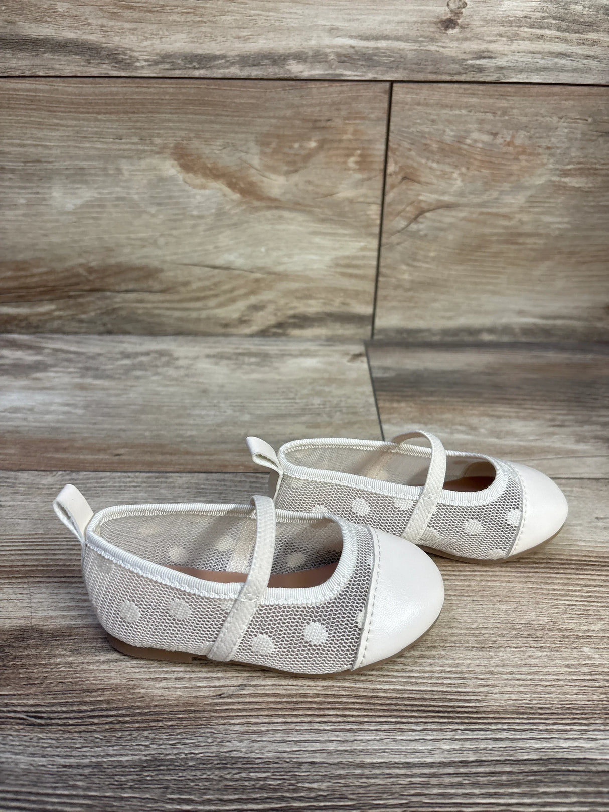 Old Navy Mesh Ballet Flats White sz 5c