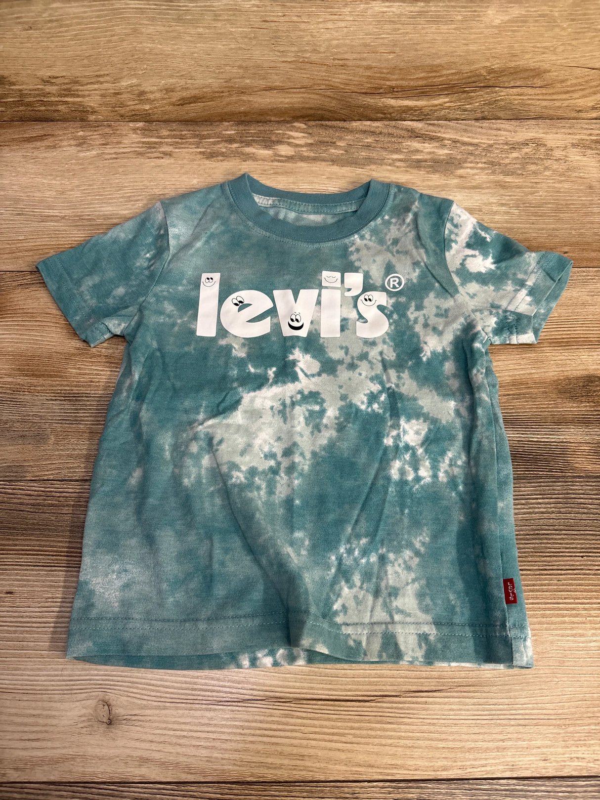 Levi's Tie-dye Logo Shirt Blue sz 4T