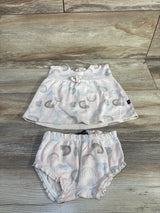 Limited Too 2pc Shirt & Bloomer Set Pink sz 0/3m