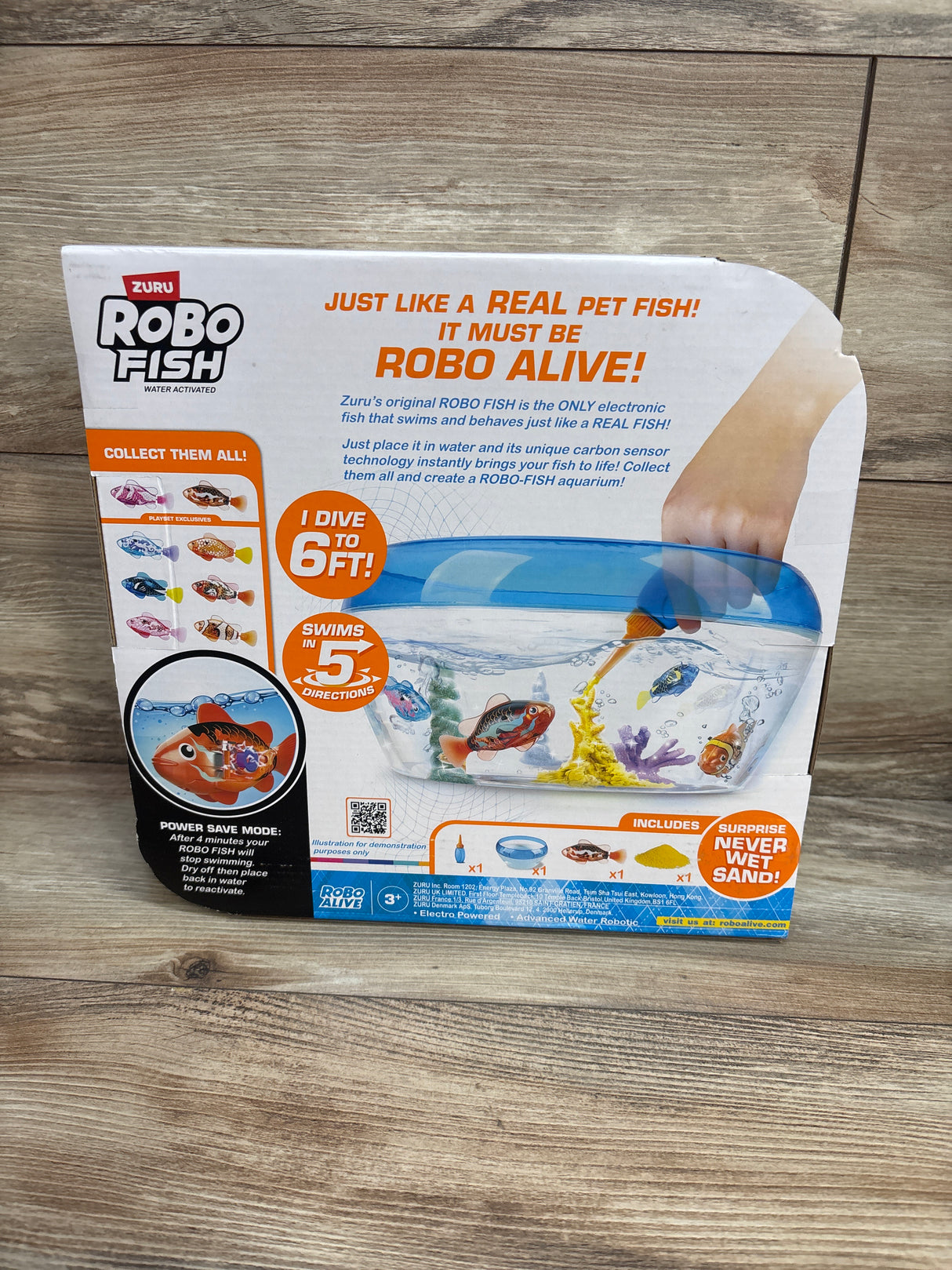 NEW Robo Alive Robo Fish Swim 'n Fish Bowl Robotic Pet Figure