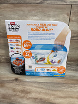 NEW Robo Alive Robo Fish Swim 'n Fish Bowl Robotic Pet Figure