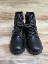 Old Navy Faux-Leather Combat Boots Black sz 10c