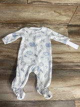Just One You Nature Blanket Sleeper White sz 3m