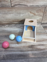 Busy Edition Montessori Wooden Ball Drop Toy