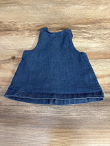 Carter's Denim Jumper Dress Blue sz 6m