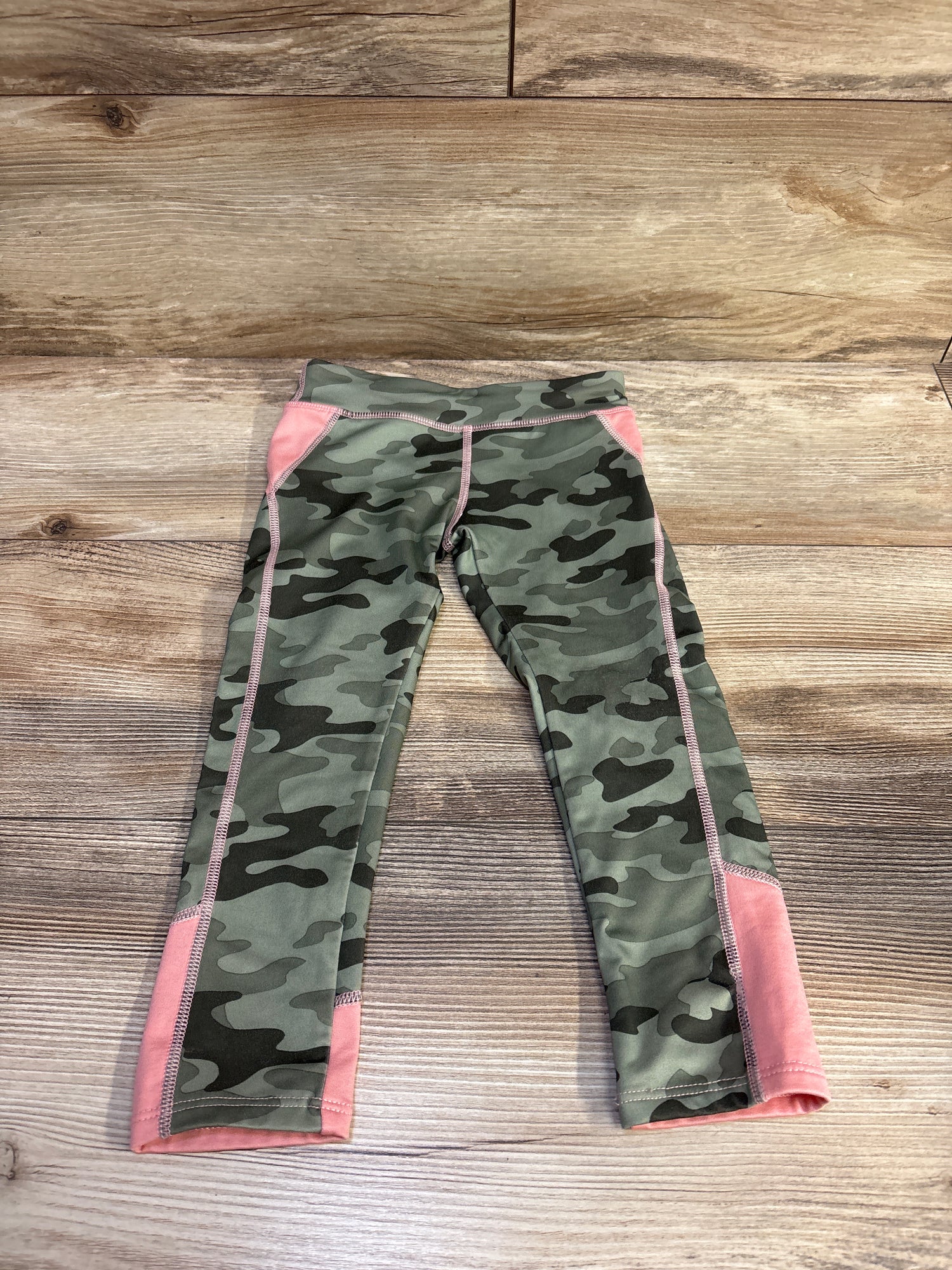 Cabela's Camo Leggings Green sz 3T