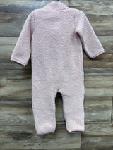 Carter's Fleece Sherpa Coverall Pink sz 18m