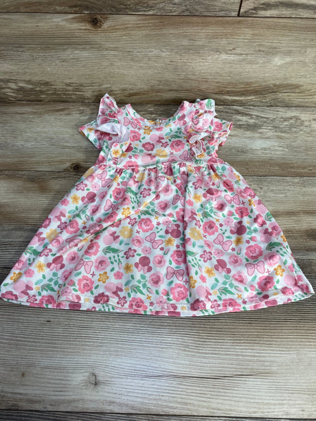 Disney Baby Floral Minnie Mouse Dress White sz 18m - Me n Mommy To Be