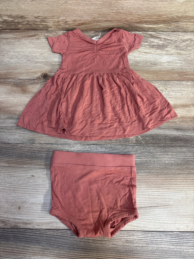 Kate Quinn 2pc Short Sleeve Dress & Bloomers sz 3-6m - Me n Mommy To Be