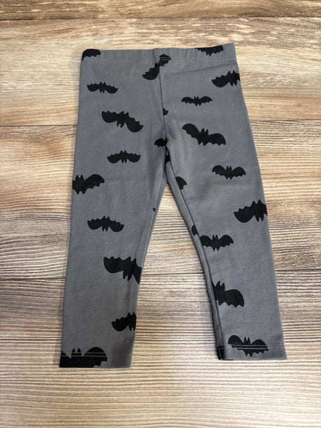 Cat & Jack Bat Print Leggings Grey sz 12m - Me n Mommy To Be