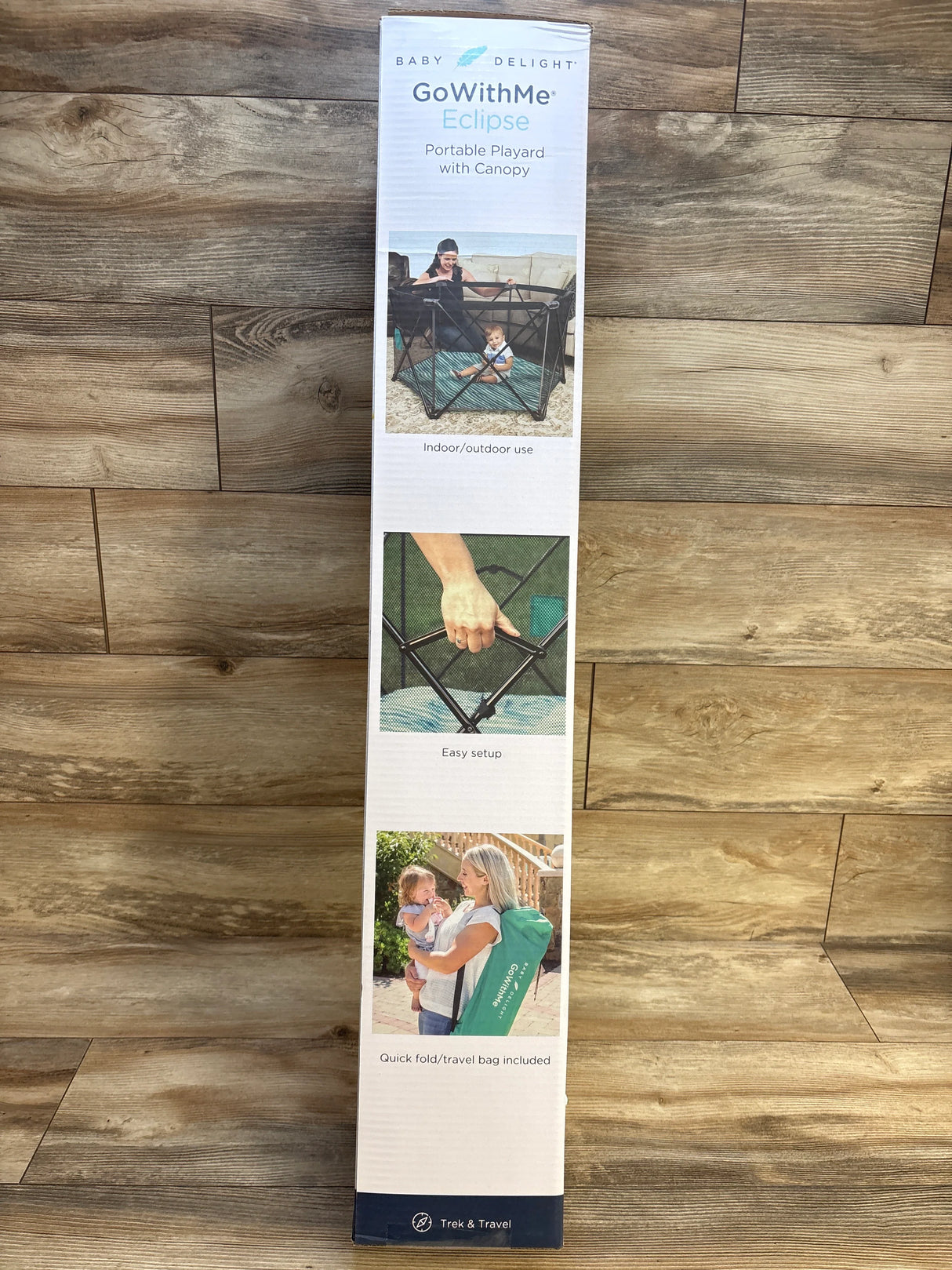 NEW Baby Delight Go With Me Eclipse Portable Playard Teal