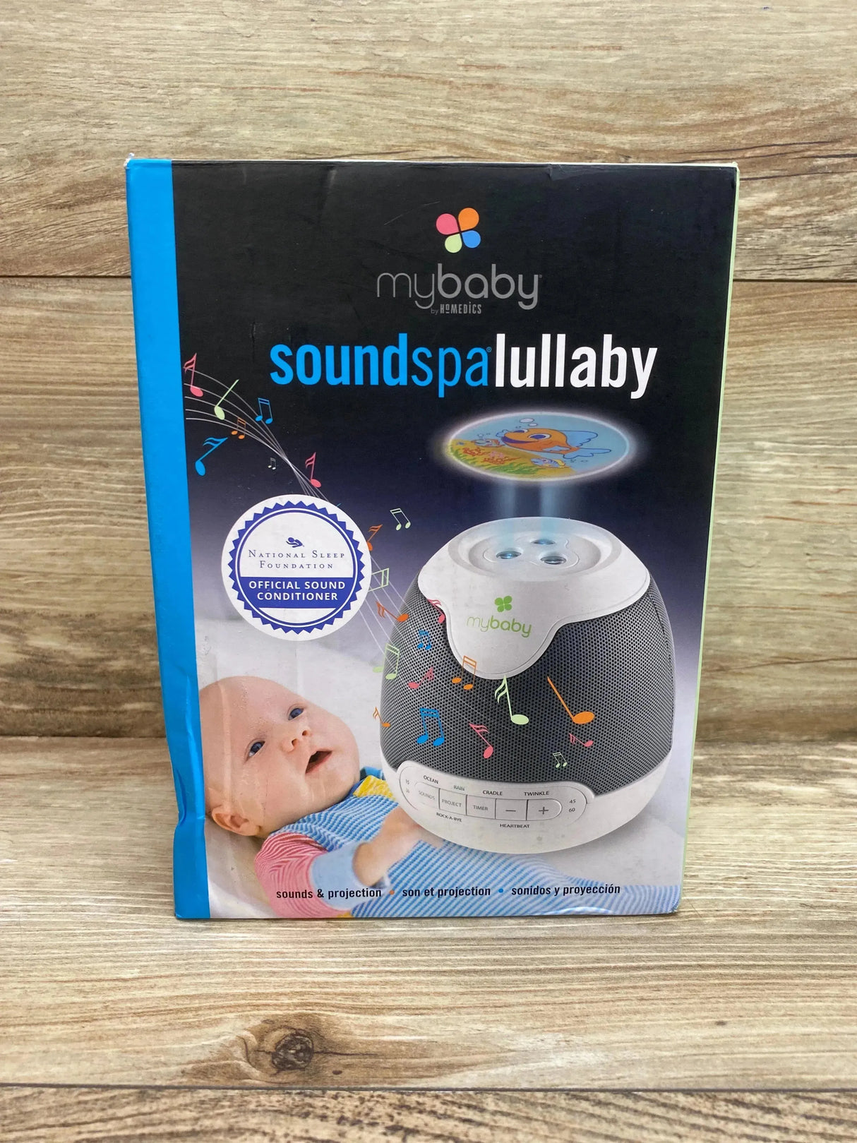 NEW Homedics Mybaby SoundspaLullaby