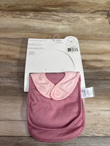 NEW Duck Duck Goose 4pc Bib, Socks, Hat, & Burp Cloth Gift Set Pink sz 0-6m