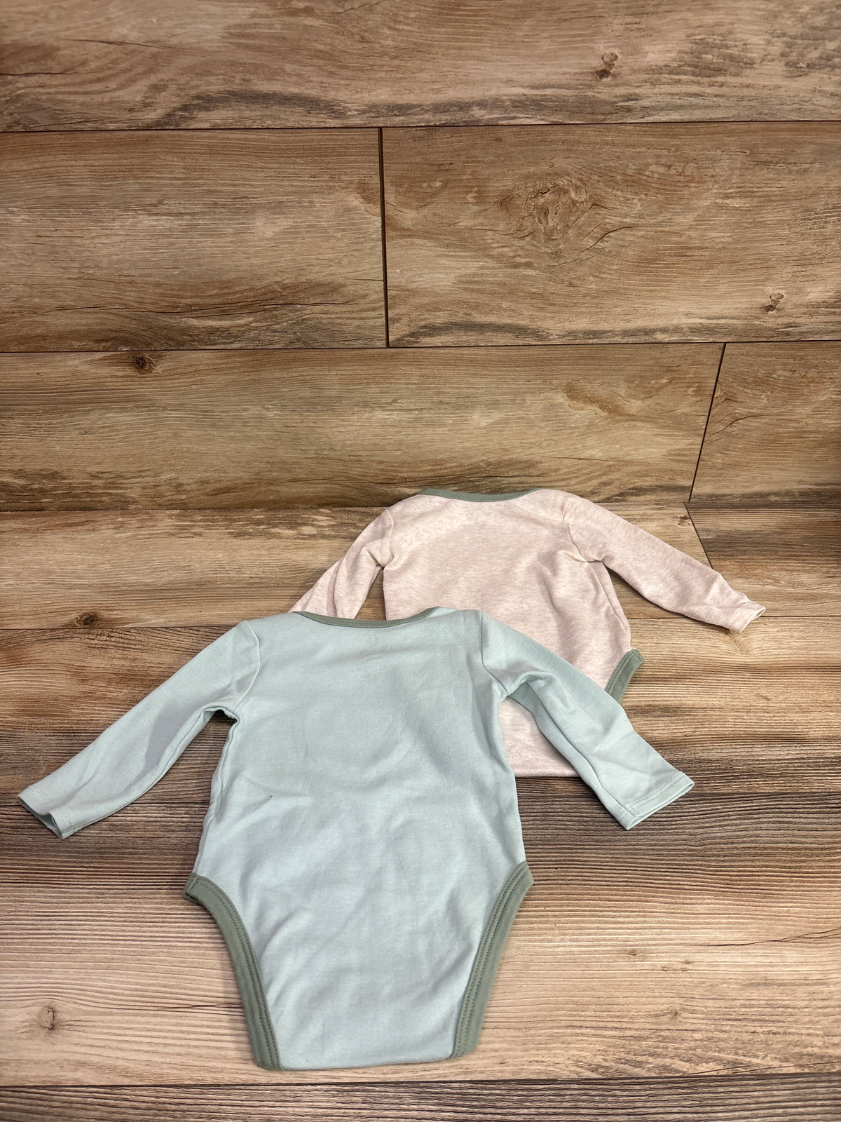 Disney Baby 2pk Mickey Mouse Bodysuits Teal sz 9m