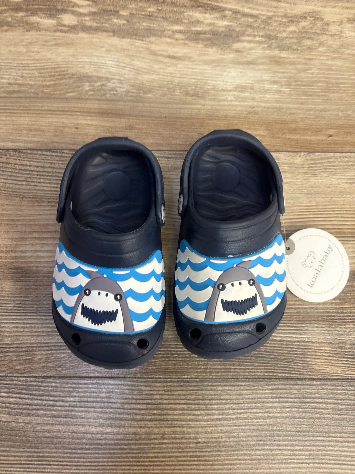 NEW Koala Baby Shark Clogs, Blue sz 6c
