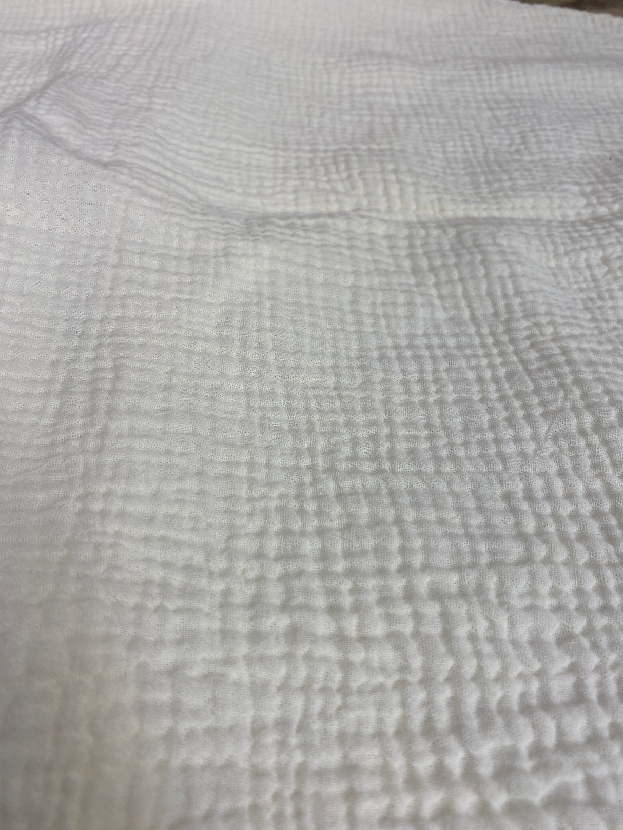 Muslin Cotton Bassinet Sheet Cream