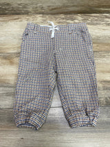 Janie and Jack Houndstooth Jogger Brown sz 6-12m