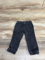 Cat & Jack Denim Cargo Joggers Black sz 18m
