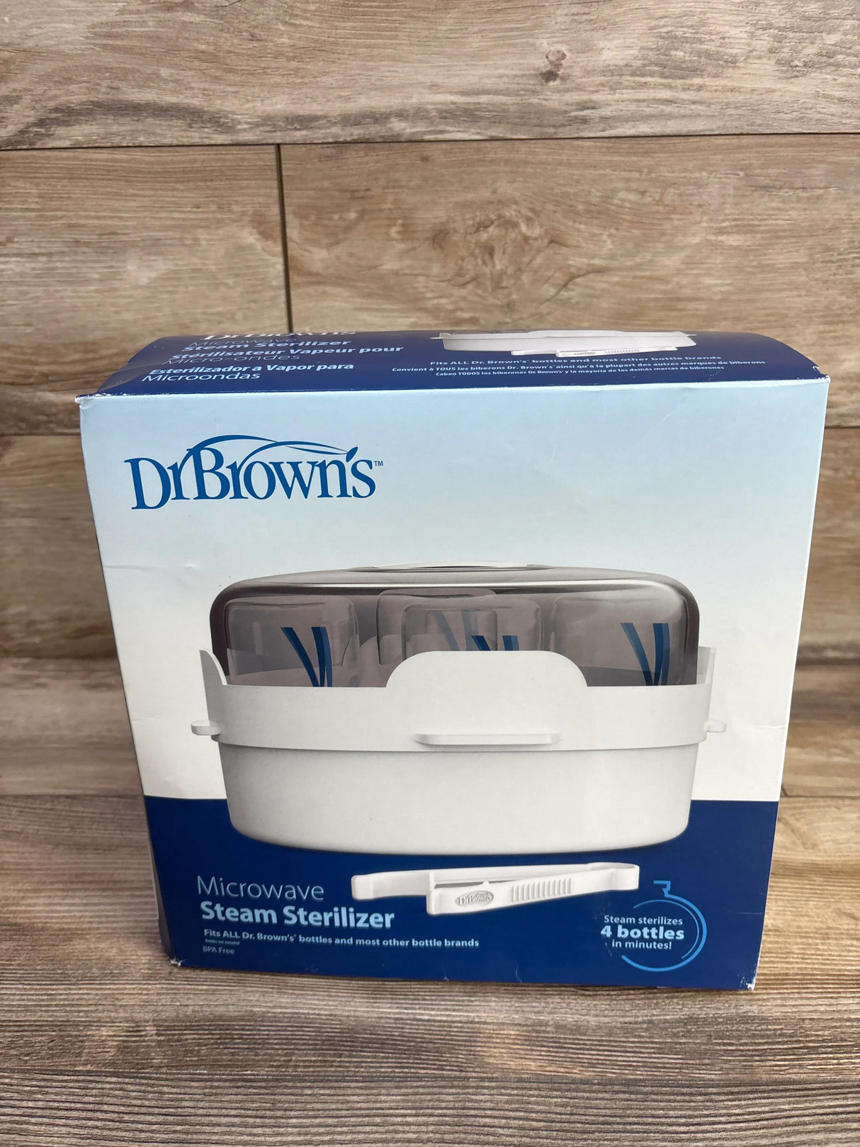 NEW Dr. Brown's Microwave Steam Sterilizer
