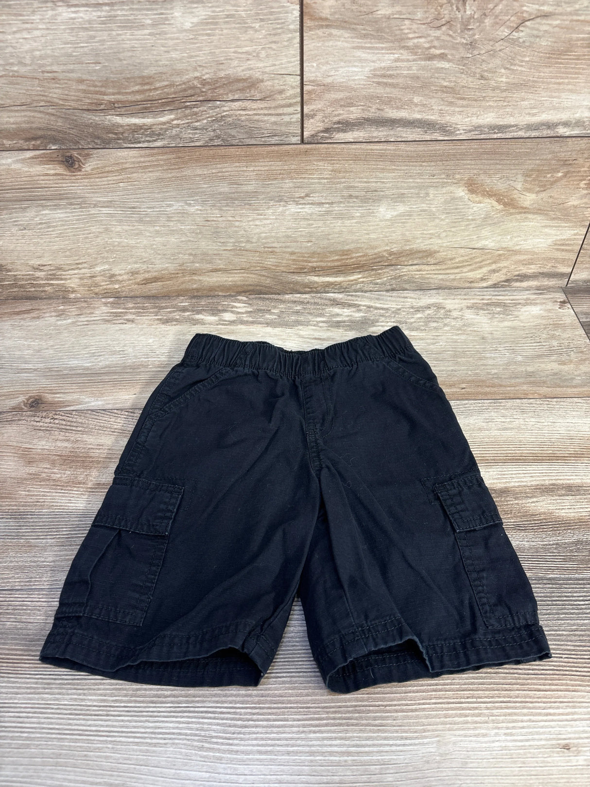 Children's Place Pull-On Cargo Shorts Black sz 4T