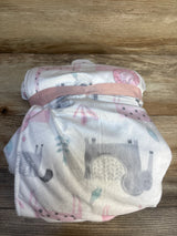 NEW Always Dreaming Reversible Sherpa/Plush Baby Blanket White