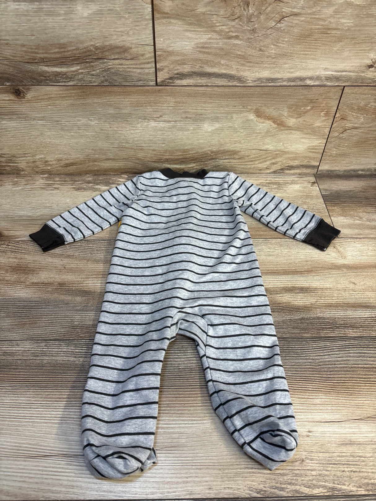 Carter's Truck Striped Sleeper Grey sz 6m