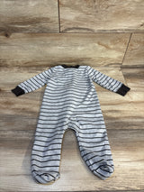 Carter's Truck Striped Sleeper Grey sz 6m