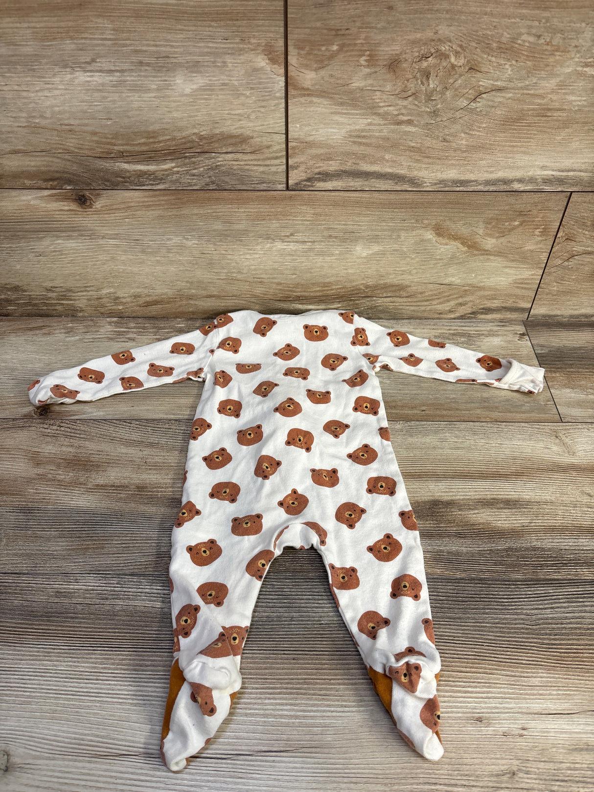 Old Navy Bear Sleeper Ivory sz 3-6m