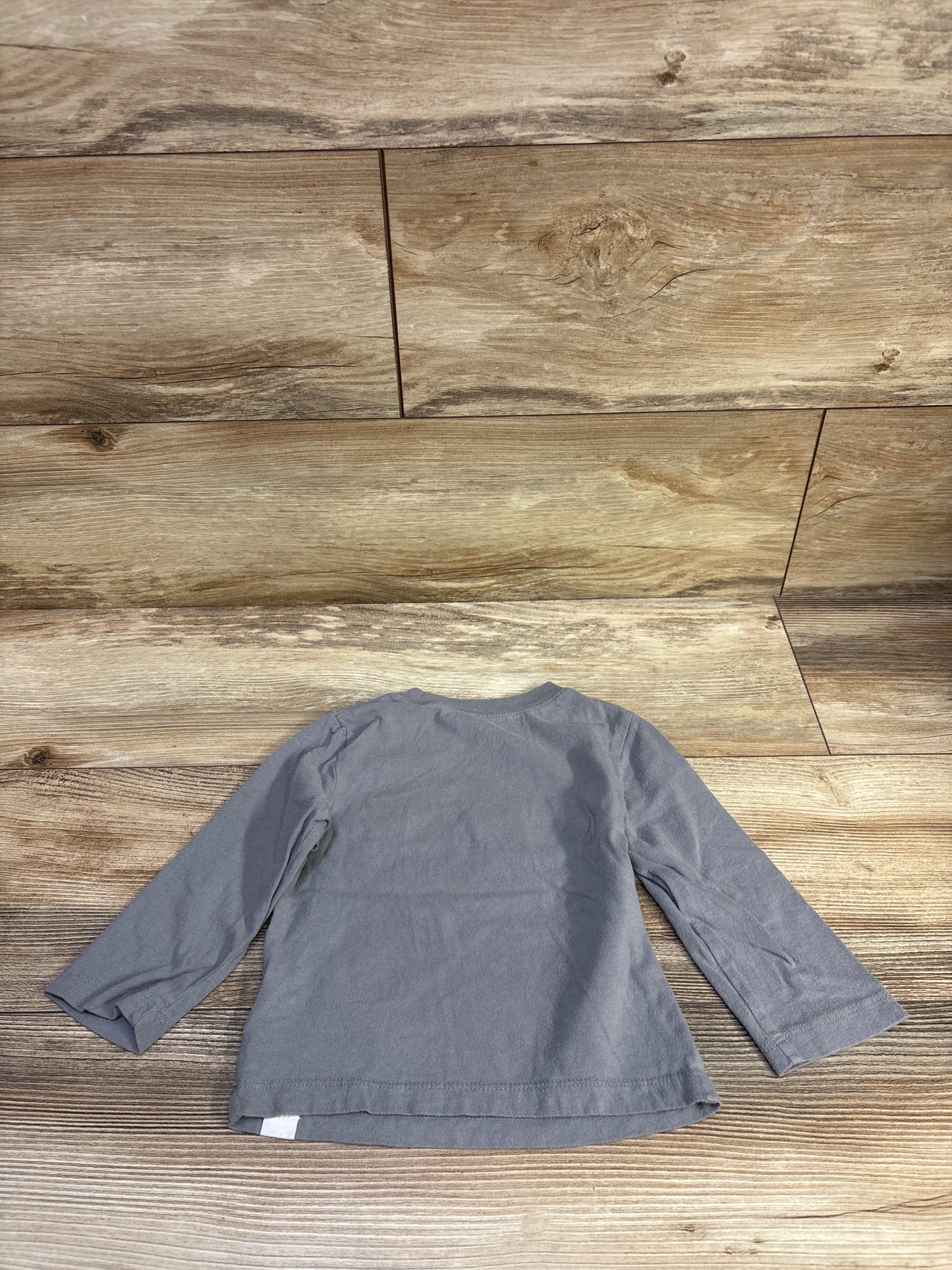 Baby Gap Halloween Interactive Shirt Grey sz 18-24m