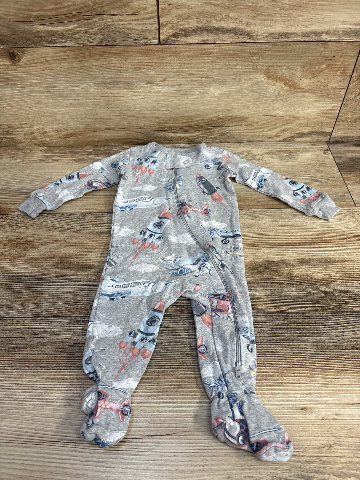 Members Mark Sleeper Grey sz 6m