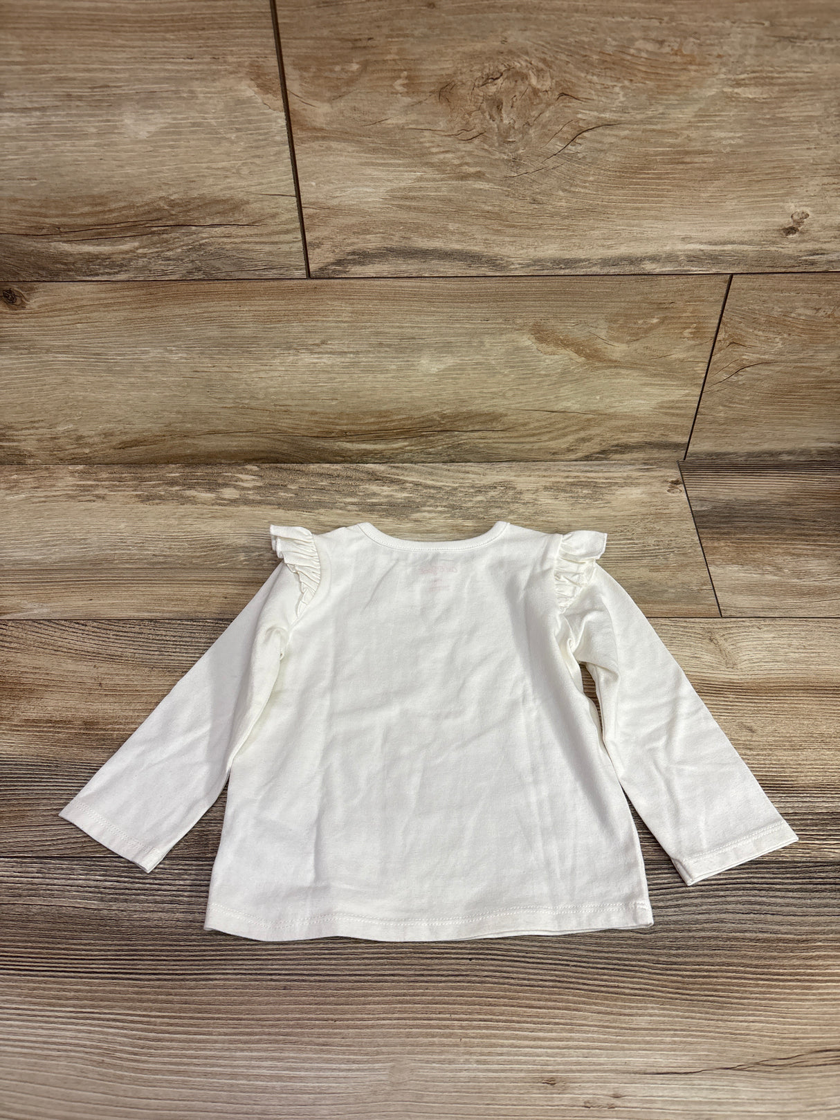 Cat Jack Long Sleeve Shirt White sz 12m