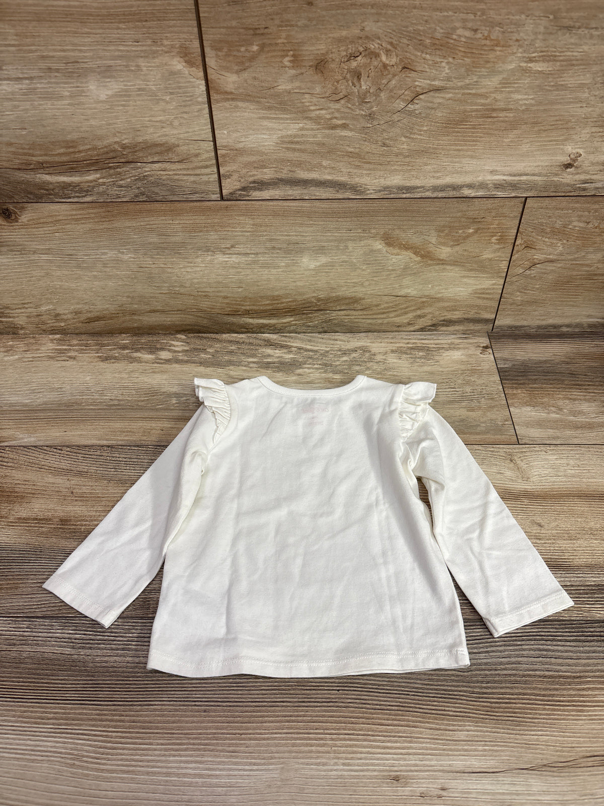 Cat Jack Long Sleeve Shirt White sz 12m