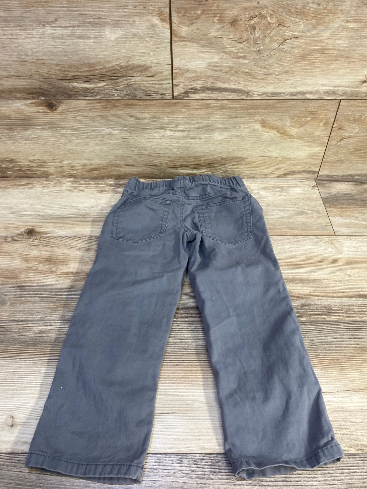 Cat & Jack Drawstring Straight Pants Grey sz 4T