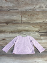 Cat & Jack Knit Long Sleeve Shirt Pink sz 18m