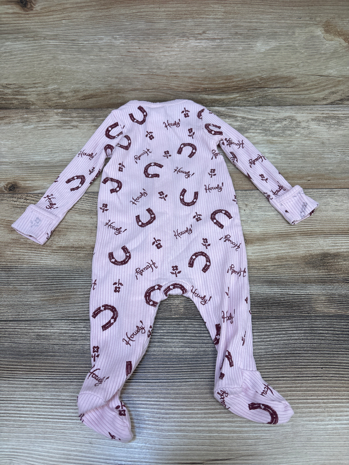 Old Navy Western Ribbed Sleeper Pink sz 0-3m
