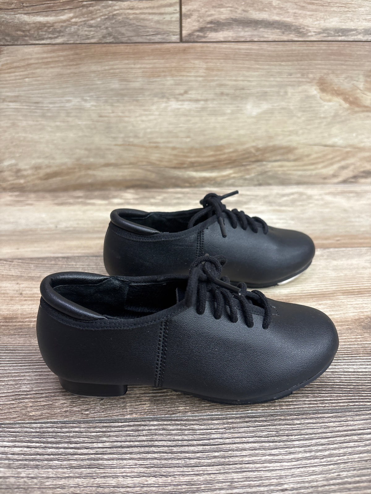 Theatricals Footwear Lace-Up Tap Shoes Black sz 9.5c
