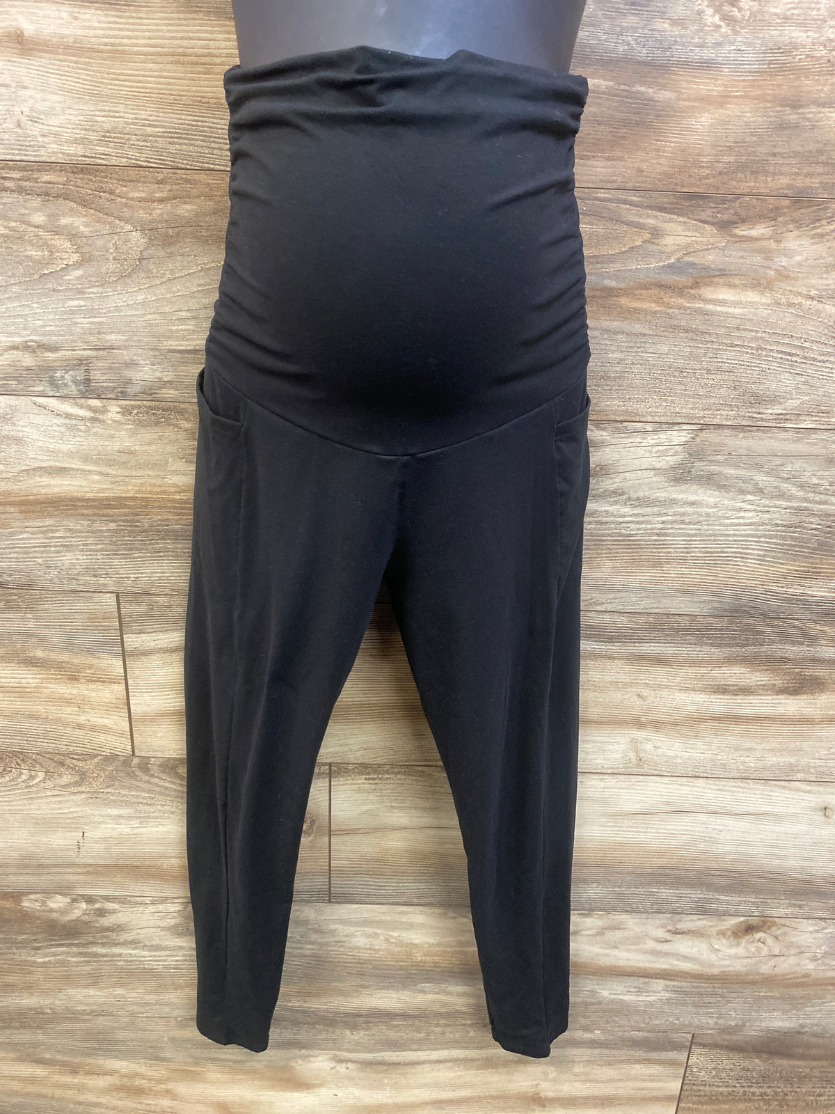 Maternity Over-Belly Yoga Pants Black sz Medium