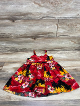 Pacific Legend Floral Dress Red sz 5T