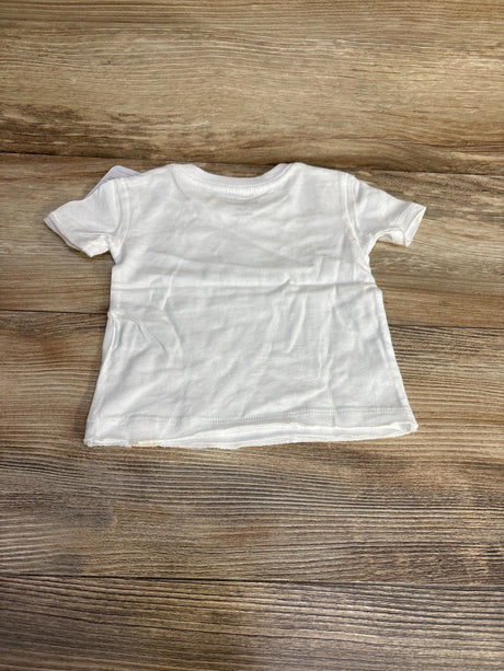 NEW Burt's Bees Baby Shirt White sz 0-3m - Me n Mommy To Be