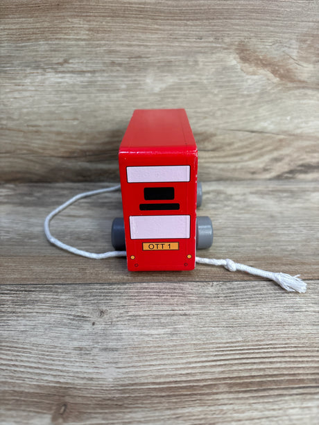 Orange Tree Toys London Bus Pull Along Toy - Me n Mommy To Be