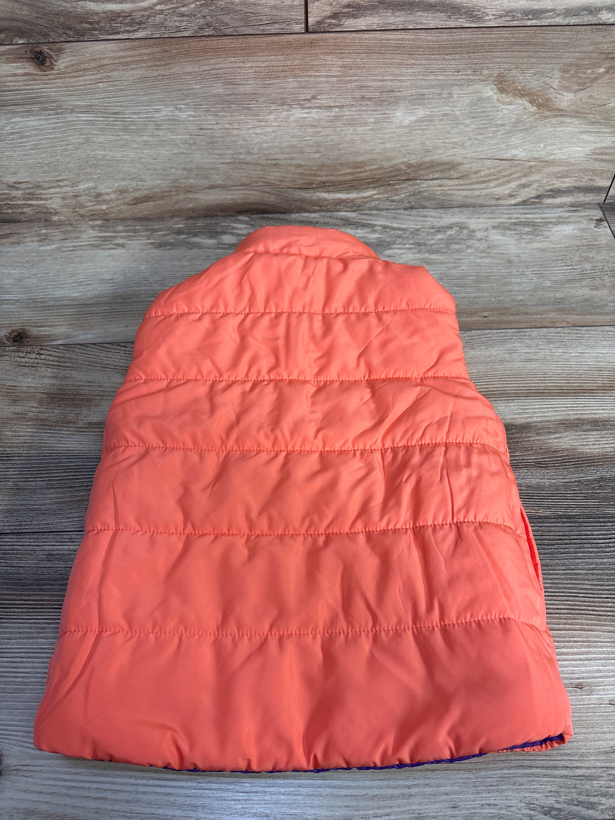Crayola Double Sided Puffer Vest Orang sz 3T