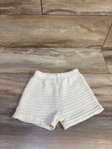Shein Knit Shorts Ivory sz 9-12m