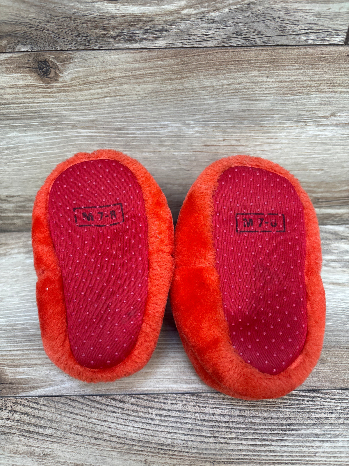 Sesame Street 3D Elmo Slippers Red sz 7-8c