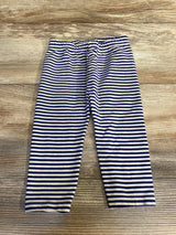Hanna Andersson Striped Leggings Navy sz 3-6m - Me n Mommy To Be
