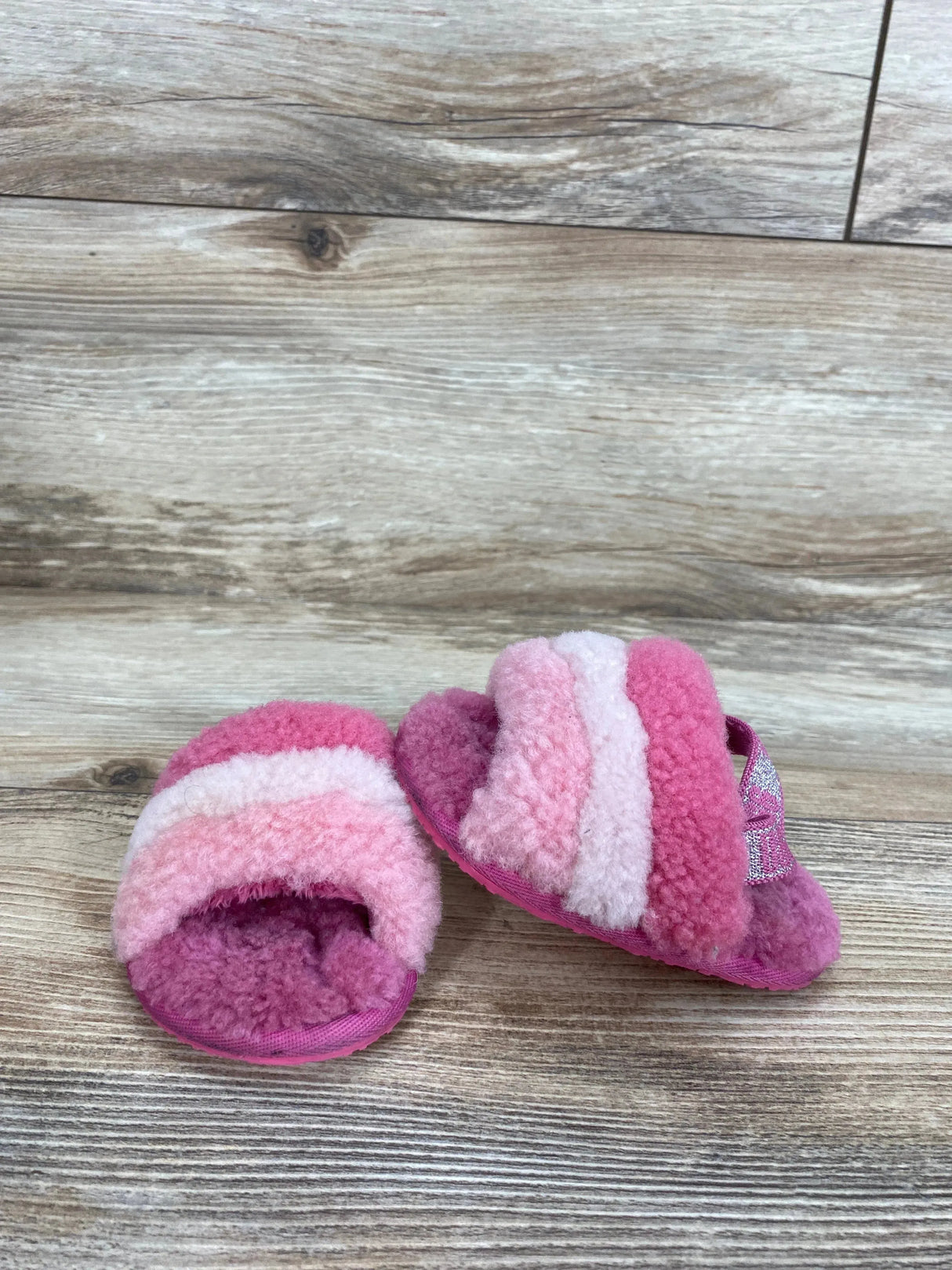 UGG Fluff Yeah Slides Pink sz 4/5c