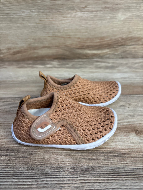 Baby First Walking Shoes Brown sz 1.5c - Me n Mommy To Be