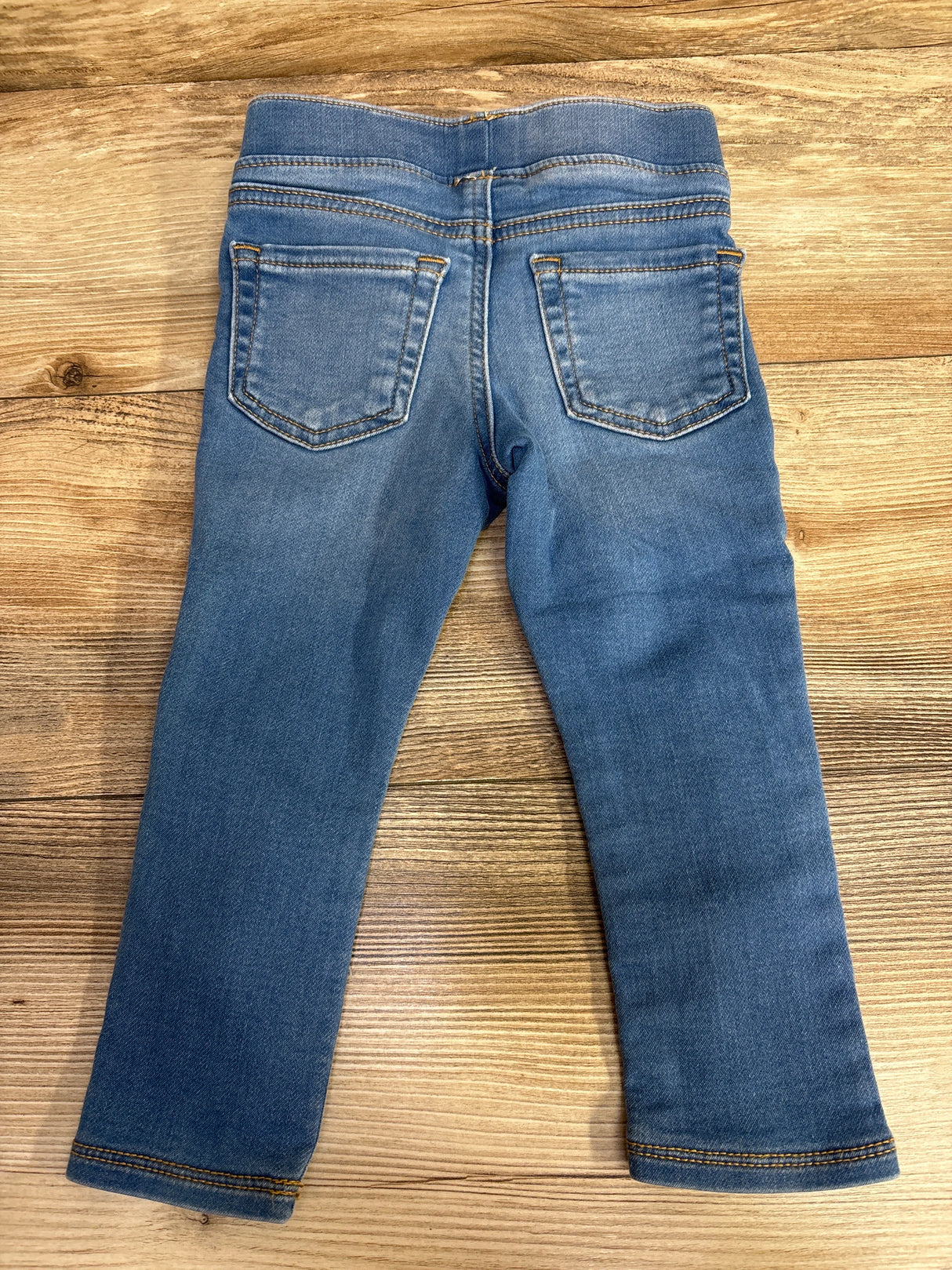 Jumping Beans Chambray Pull On Pants Blue sz 2T